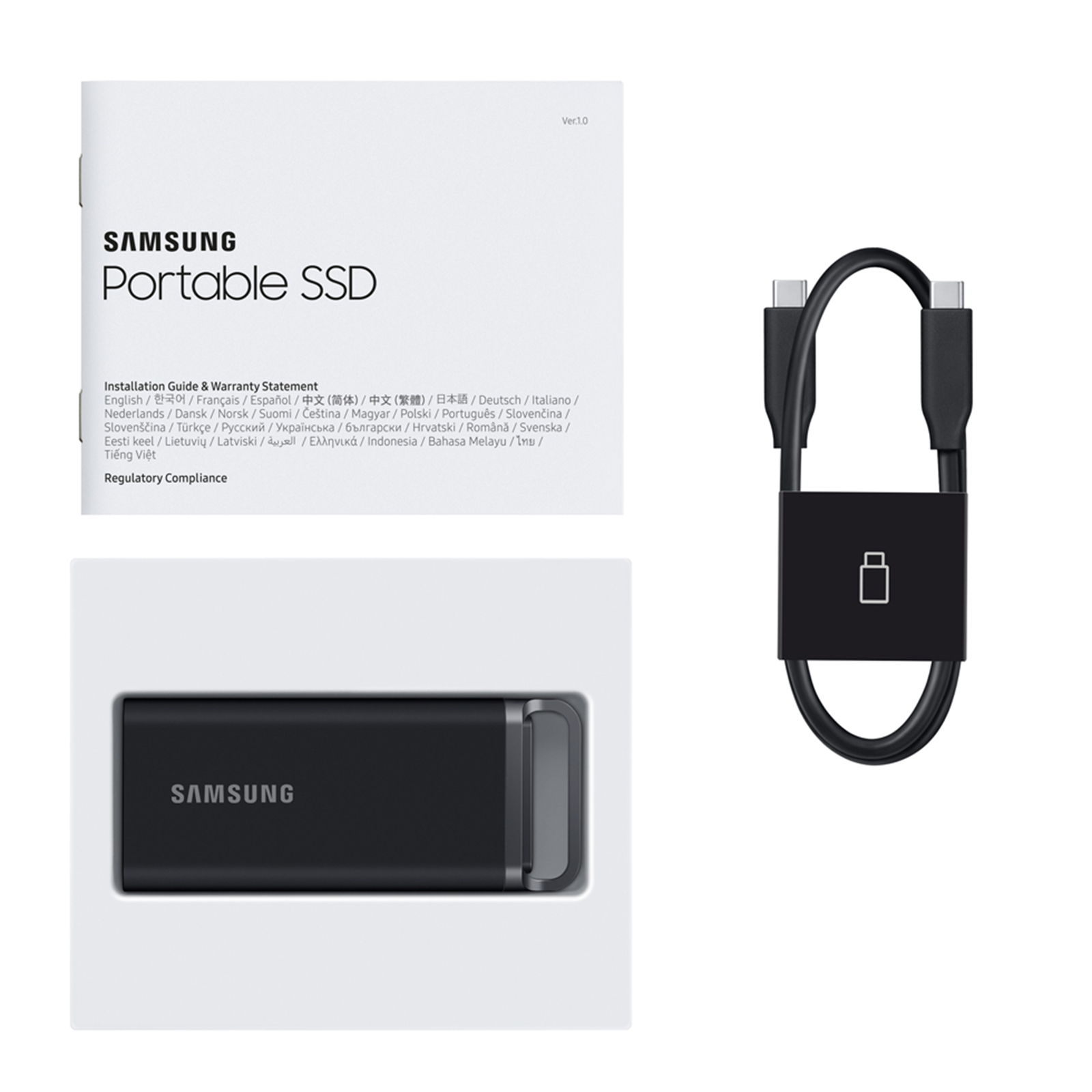 Samsung Portable SSD T5 EVO(2TB)放送局向け専用ケース入り Samsung Portable SSD T5 EVO(2TB)放送局向け専用ケース入り